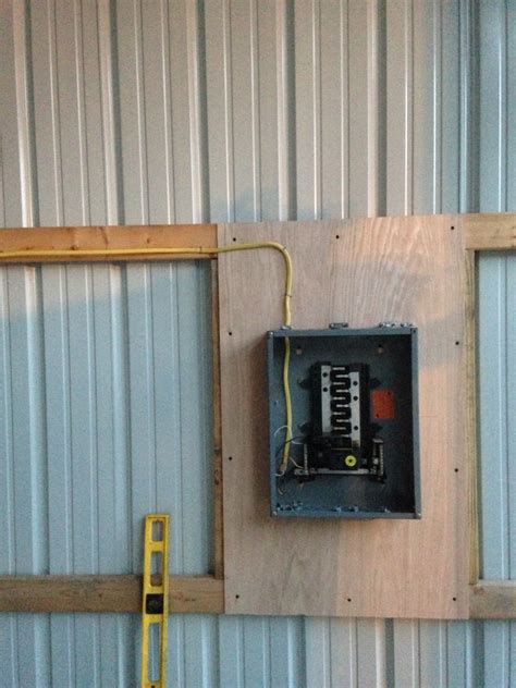 pole barn electrical distribution box|pole barn electrical.